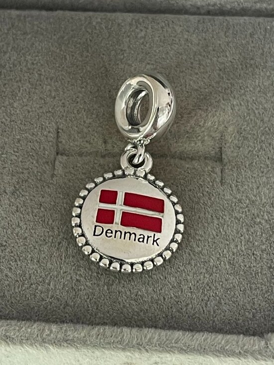 Pandora Jewelry - Pandora Denmark Flag Exclusive Charm Pendant